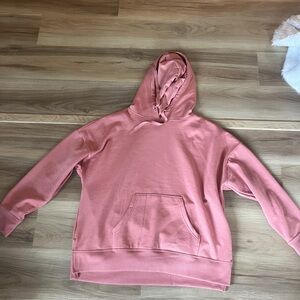 Pink hoodie